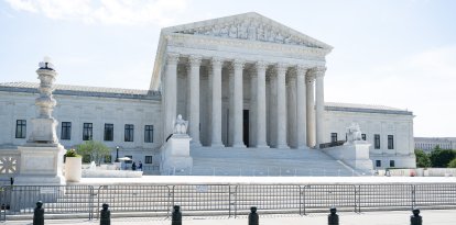 A view of the US Supreme Court in Washington, DC, on June 25, 2026. The US Supreme Court on Thursday backed a Trump administration move to strip deportation protections from some 350,000 Haitians and 6,000 Syrians living in the United States. The conservative-dominated court, in a 6-3 ruling, said the Department of Homeland Security's decision to end Temporary Protected Status (TPS) for Haitian and Syrian immigrants was not subject to judicial review. (Photo by SAUL LOEB / AFP)