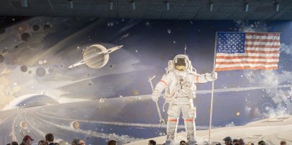 The Smithsonian National Air and Space Museum in Washington