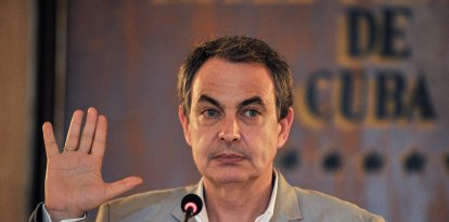 El expresidente José Luis Rodríguez Zapatero en La Habana (Archivo)