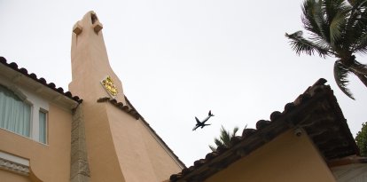 Imagen referencial de un avión cerca del aeropuerto de Palm Beach