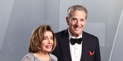 Nancy y Paul Pelosi en Los Ángeles/ Xavier Collin