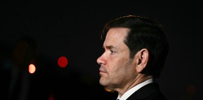 Marco Rubio en la Base Conjunta Andrews, en Maryland/ Brendan Smialowski