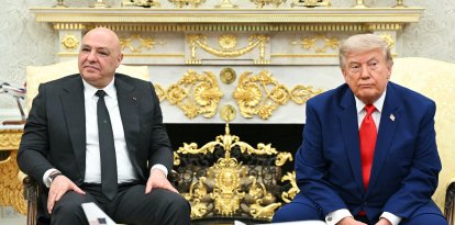 Donald Trump and Joseph Aoun