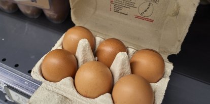 Imagen referencial de unos huevos