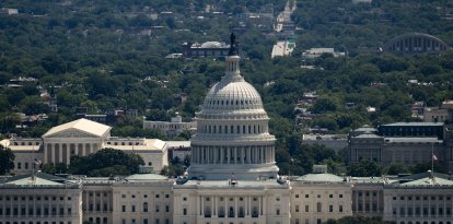 Edificio del Congreso de Estados Unidos/ Kent Nishimura