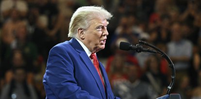 Donald Trump en Marietta, Georgia/ Saul Loeb