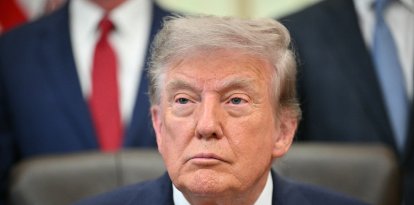 Donald Trump en el Salón Oval/ Mandel Ngan