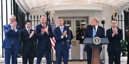 Donald Trump presenta Freedom Haulers en la Casa Blanca/ Brendan Smialowski