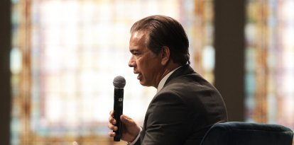 California Attorney General Rob Bonta speaks (Files)
