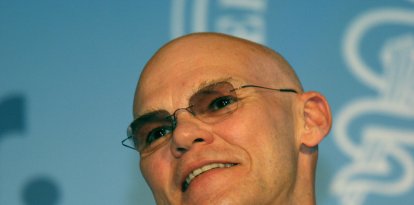 James Carville, estratega del Partido Demócrata y exasesor del presidente Bill Clinton