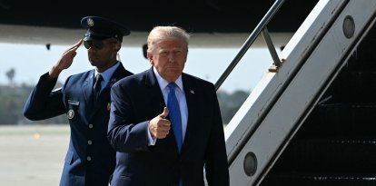 Donald Trump en Los Ángeles/ Jim Watson