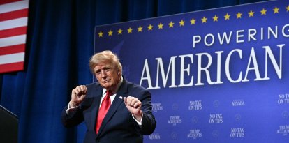 Donald Trump en Las Vegas, Nevada/ Jim Watson