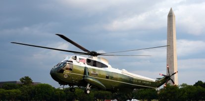 Un helicóptero del Cuerpo de Marines de Estados Unidos
