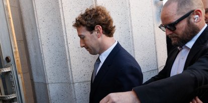Mark Zuckerberg, CEO de Meta, en Los Ángeles/ Patrick T. Fallon