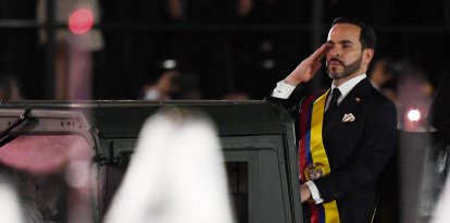 Abelardo De la Espriella durante la ceremonia de toma de posesión, este viernes 7 de agosto.