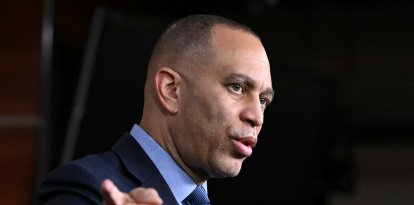 Hakeem Jeffries en Capitol Hill/ Mandel Ngan