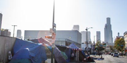 homeless los angeles