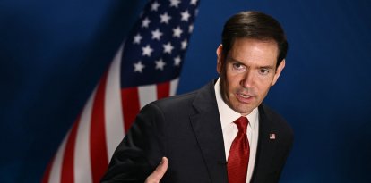 Marco Rubio en en Pasay, Metro Manila/ Brendan Smialowski