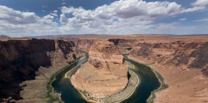 Horseshoe Bend, en el río Colorado, cerca de Page, Arizona
