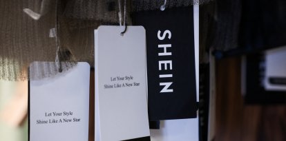 (Archivo) Etiquetas de la marca Shein