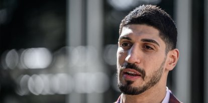 El exjugador de baloncesto estadounidense Enes Kanter Freedom en una imagen de archivo