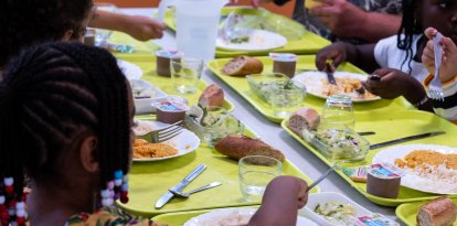Imagen de referencia de almuerzo escolar (Archivo)