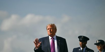 Donald Trump en Houston, Texas/ Kent Nishimura