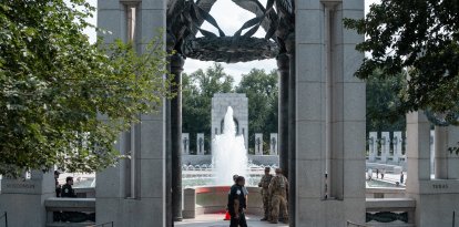 Monumento a la Segunda Guerra Mundial en Washington DC/ Andrew Leyden