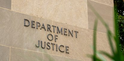 Imagen exterior del Departamento de Justicia de EEUU
