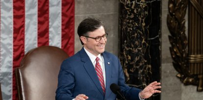 Mike Johnson en Capitol Hill/ Allison ROBBERT