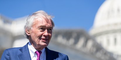 Edward Markey en Capitol Hill/ Allison Bailey