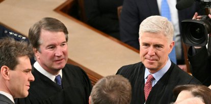 Brett Kavanaugh junto a Neil Gorsuch/ Mandel Ngan