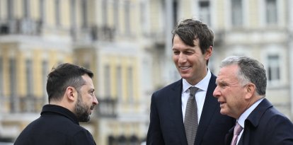 Volodimir Zelenski recibe a Steve Witkoff y a Jared Kushner