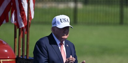 El presidente Donald Trump, este 8 de septiembre.