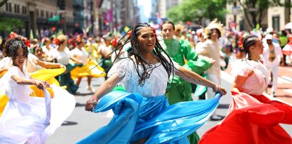 Imagen de una celebración hispana en Estados Unidos