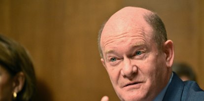 Chris Coons en Capitol Hill/ ROBERTO SCHMIDT