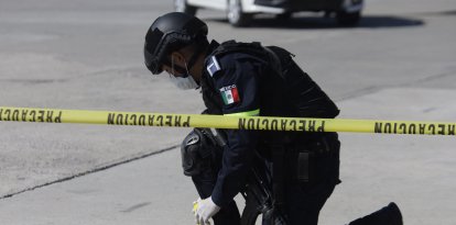 Imagen de una escena de crimen en México