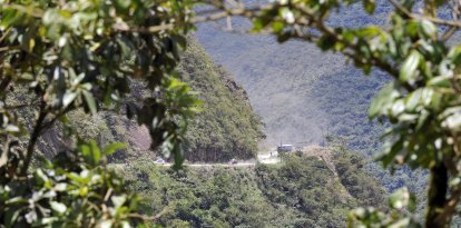 Imagen de Los Yungas, en Bolivia, zona del descubrimiento de la nueva especie.