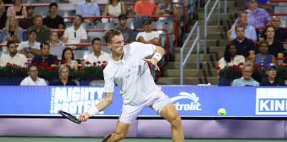 Jiri Lehecka en el ATP Masters 1000 National Bank Open - Imagen de Archivo