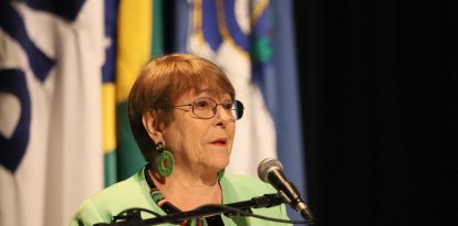 La expresidente de Chile, Michelle Bachelet