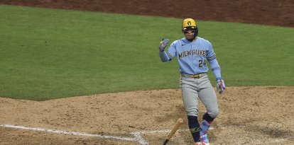 William Contreras de los Milwaukee Brewers