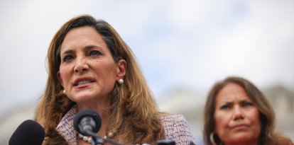 María Elvira Salazar en Capitol Hill/ Bryan Dozier