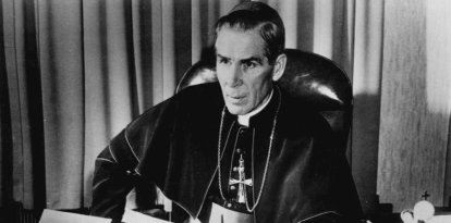 Ahora beato Fulton Sheen.