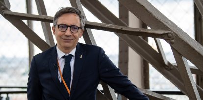 Patrick Branco Ruivo, director general de SETE, la empresa operadora de la Torre Eiffel
