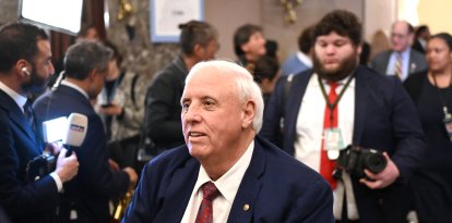Jim Justice en Capitol Hill/ Alex WROBLEWSKI