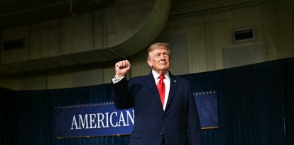 Donald Trump en Denton, Texas/ Kent NISHIMURA