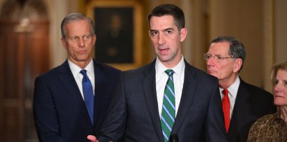 El senador estadounidense Tom Cotton, republicano de Arkansas.