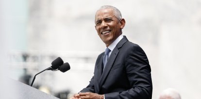 Barack Obama en Chicago, Illinois/ Kamil Krzaczynski