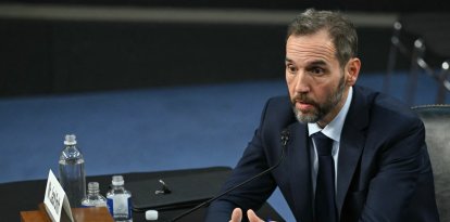 El exfiscal especial de EEUU Jack Smith testifica durante una audiencia del Comité Judicial del Senado en el Capitolio