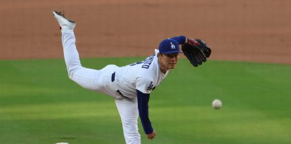 Yoshinobu Yamamoto, pitcher estelar de los Dodgers.